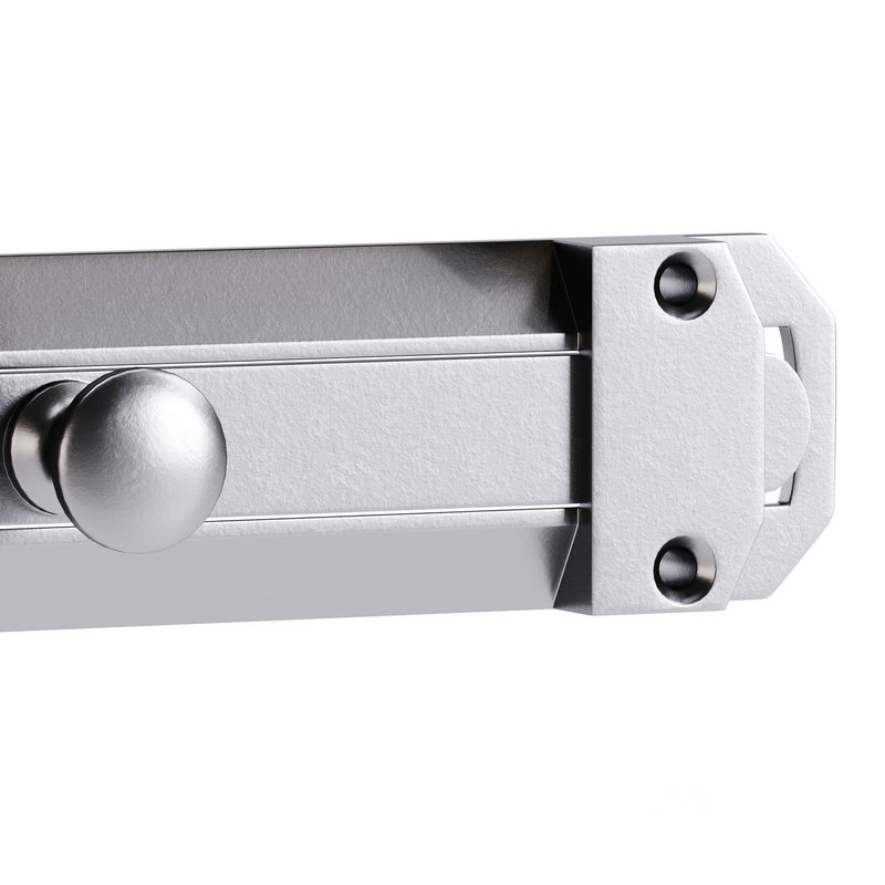 Brass Slide Bolt Door Latch Image 5