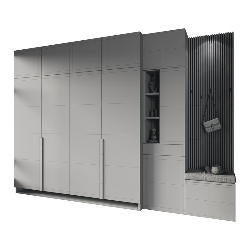 Hallway area with a minimalistic hanger 3 Image 14