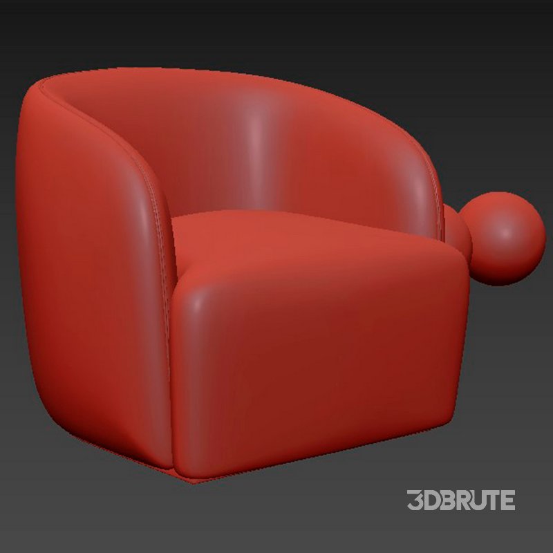 GWYNETH IVORY BOUCLE CHAIR Image 4