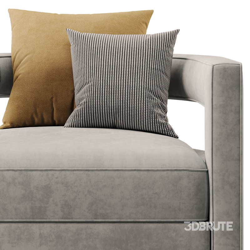 Kennedy Velvet Swivel Chair Image 12