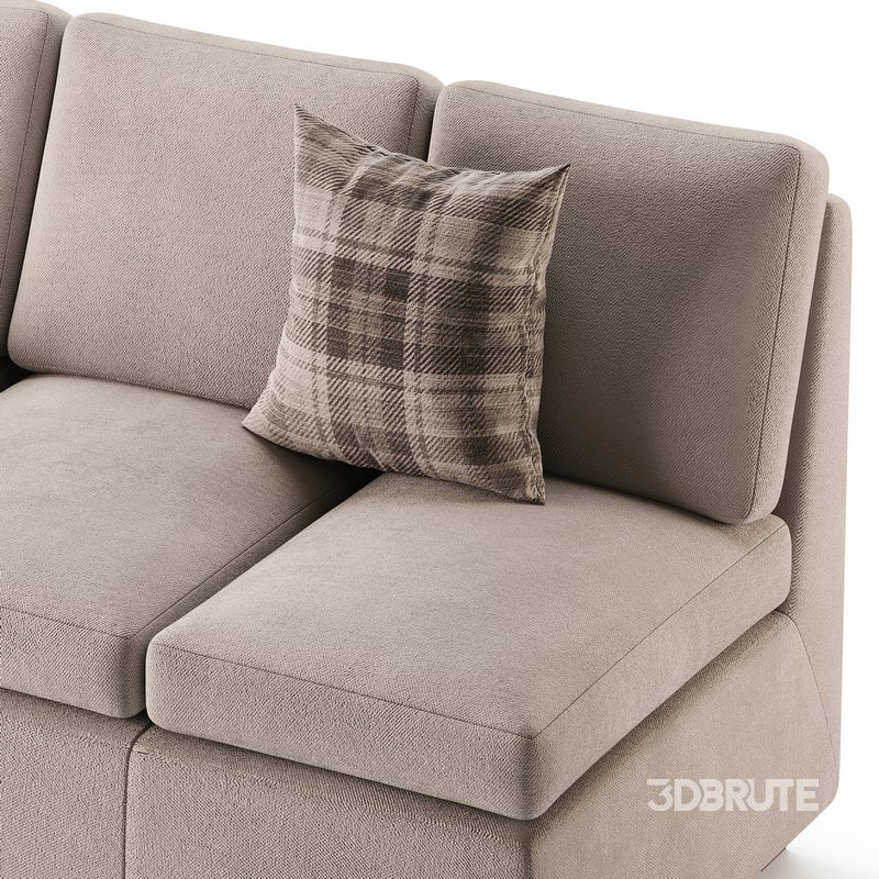 Profiles Armless Sofa Image 6