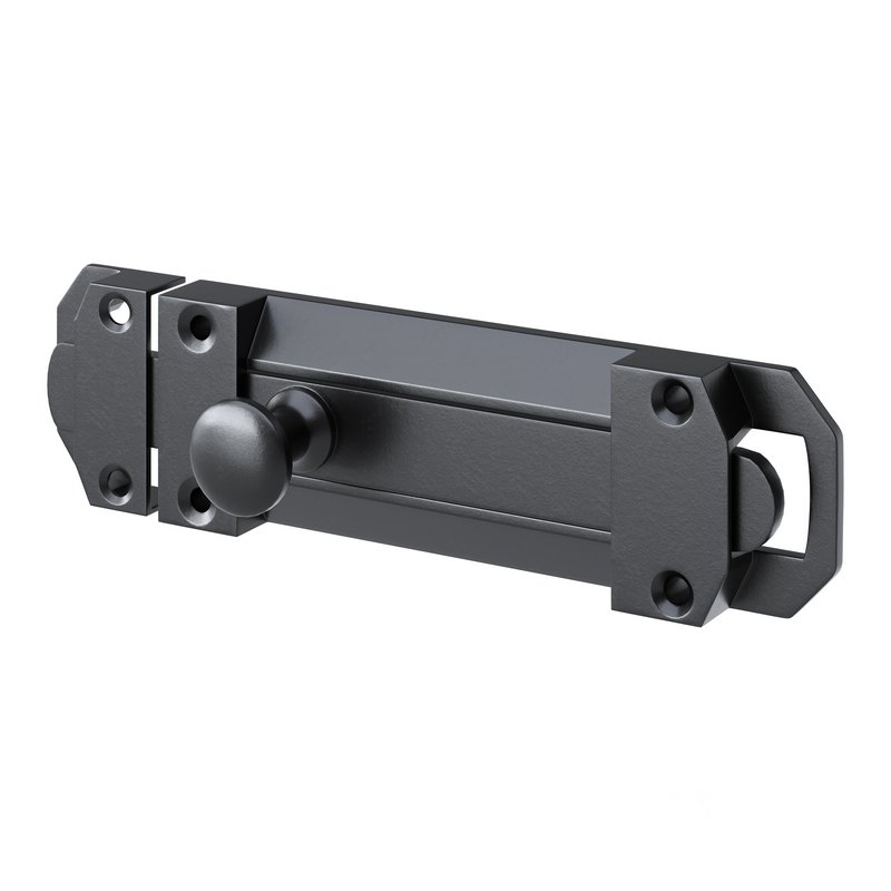 Brass Slide Bolt Door Latch Image 7