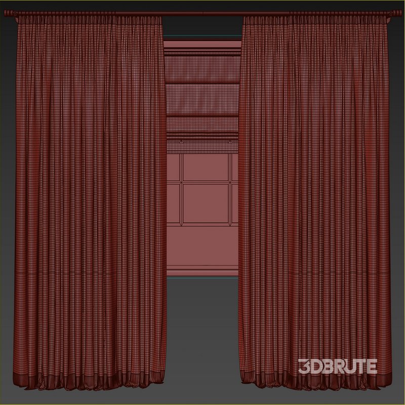 Curtain with tulle 59 Image 6