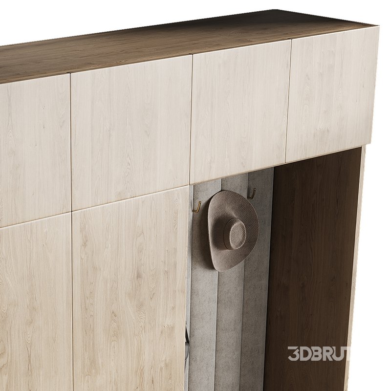 Hallway area with a minimalistic hanger 2 Image 10