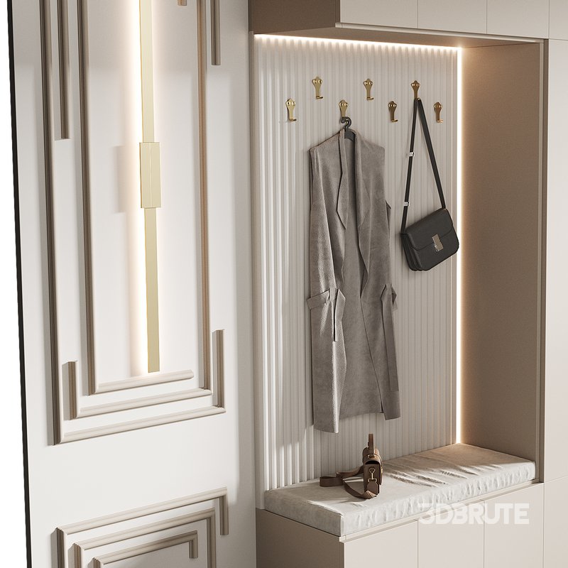 Hallway area with a minimalistic hanger 4 Image 6