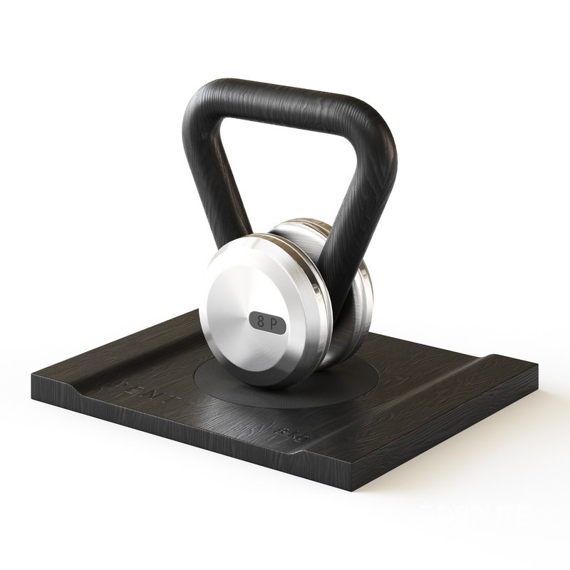 LOVA Kettlebell With Wooden Stand Image 7