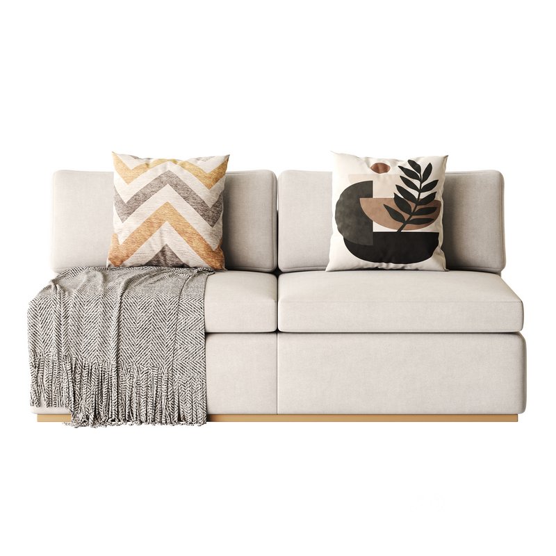 Haase Armless Sofa Image 9