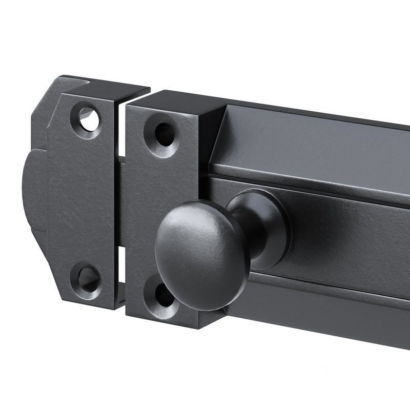 Brass Slide Bolt Door Latch Image 9