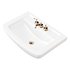 Vega Small Wall Mounted Bathroom Vessel Sink - Thumbnail 8
