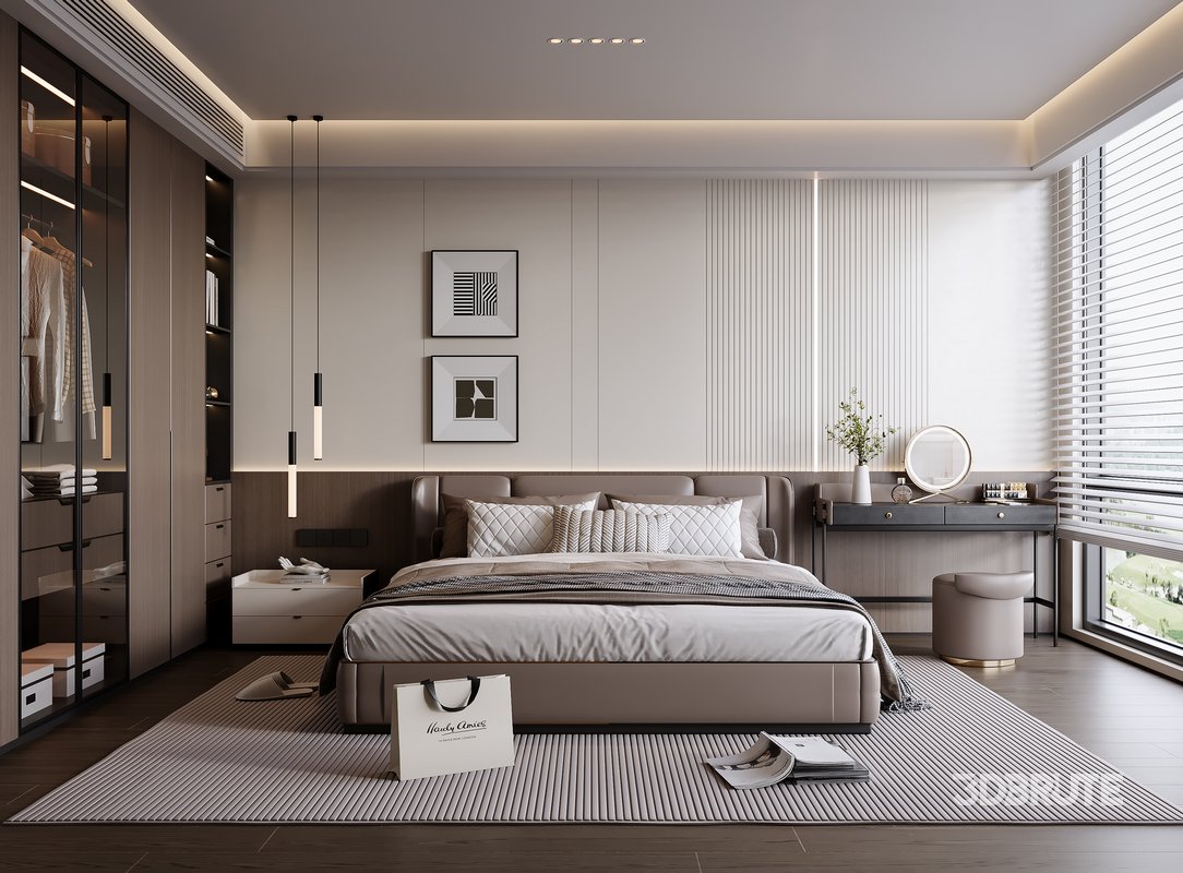 Modern bedroom Image 1