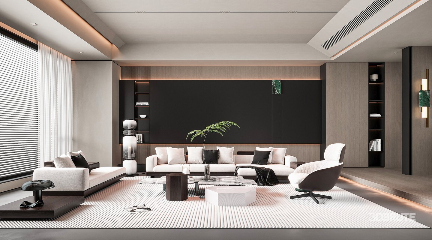 Modern living room Image 1