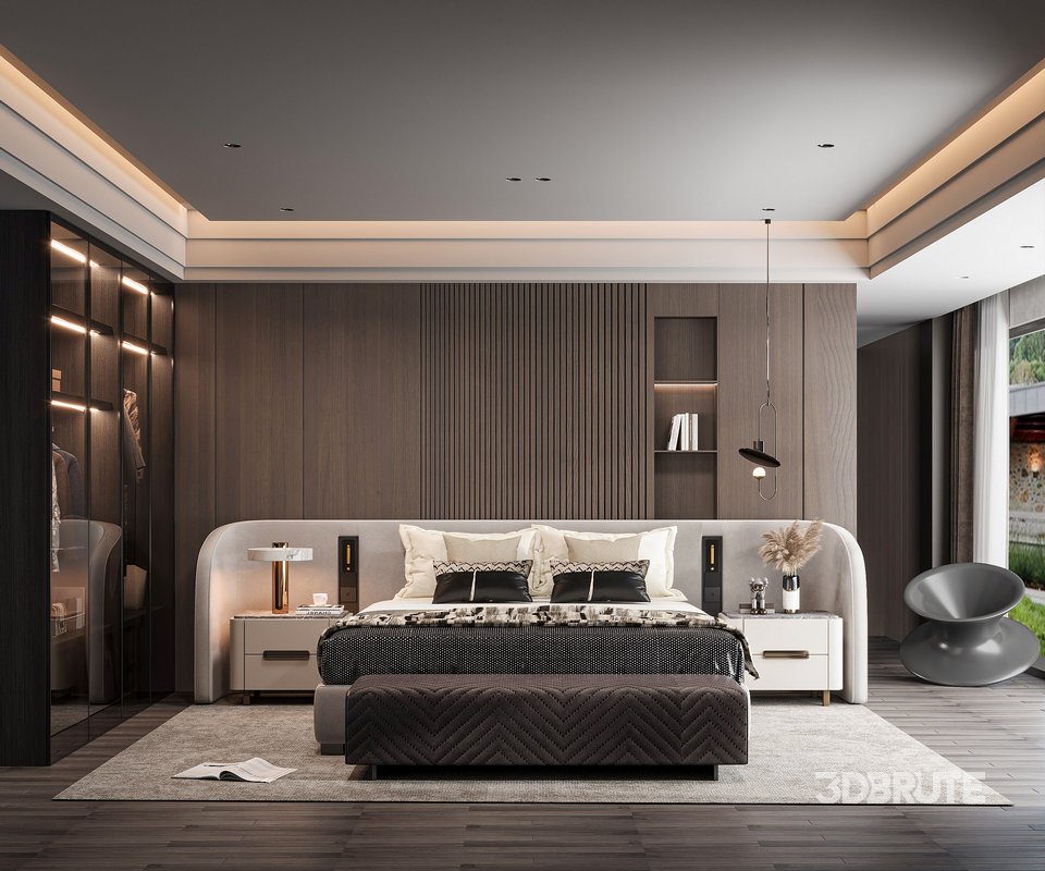 Modern bedroom Image 1
