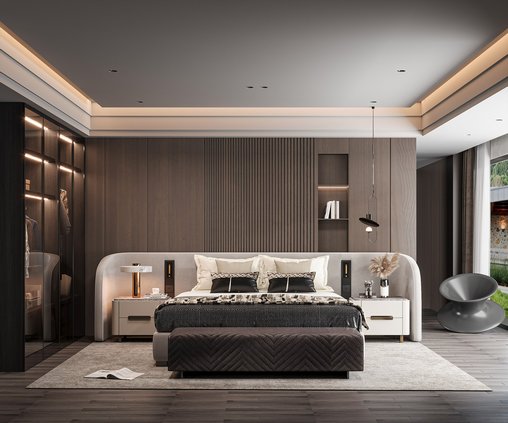 Modern bedroom