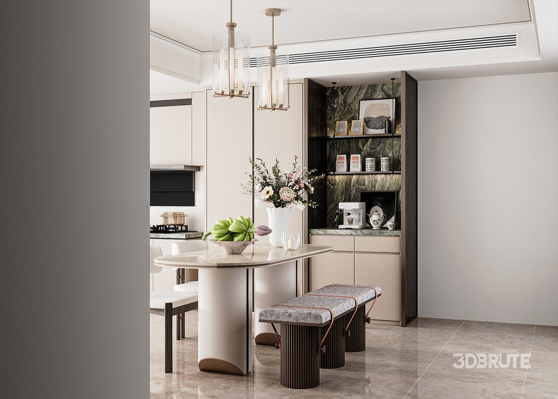 Modern dining room Image 1