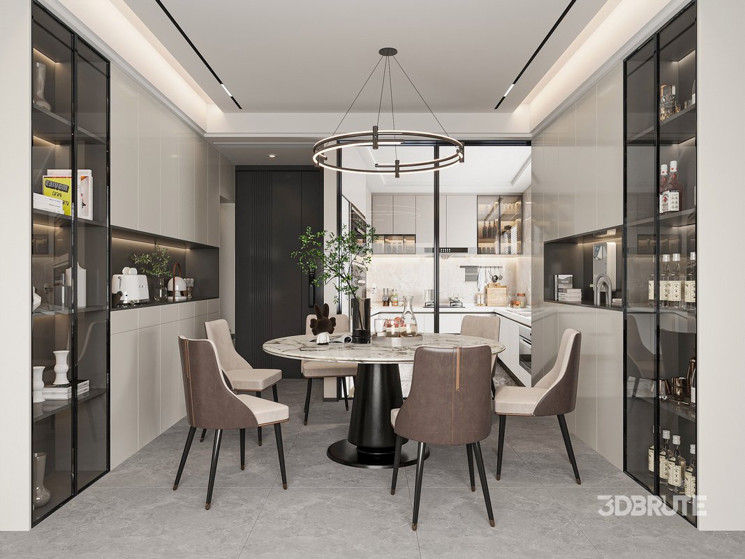 Modern dining room Image 1
