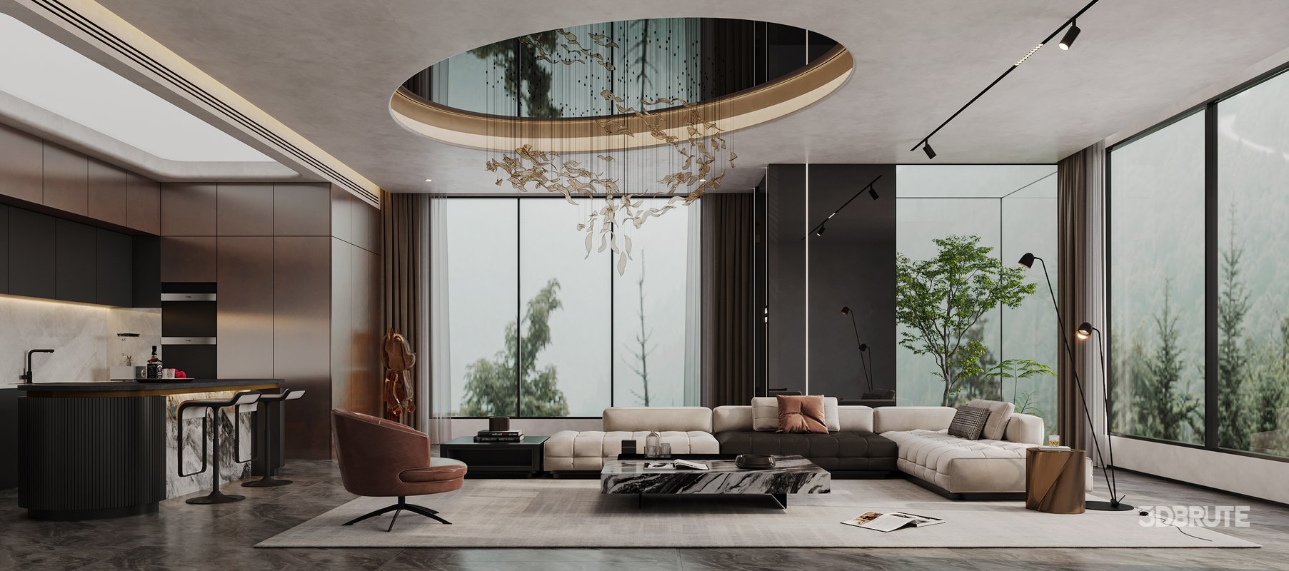 Modern living room Image 1