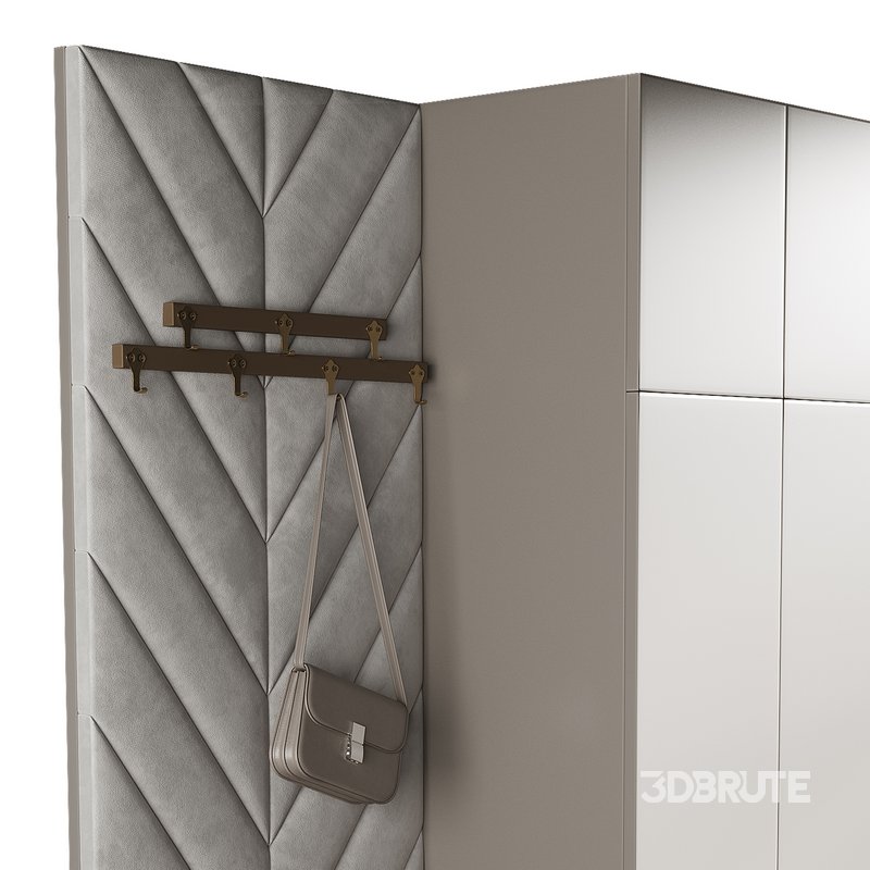 Hallway area with a minimalistic hanger 6 Image 8