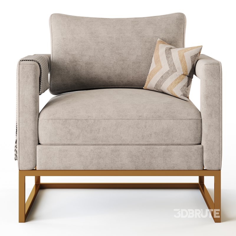 Avery Pink Velvet Chair With Image 8