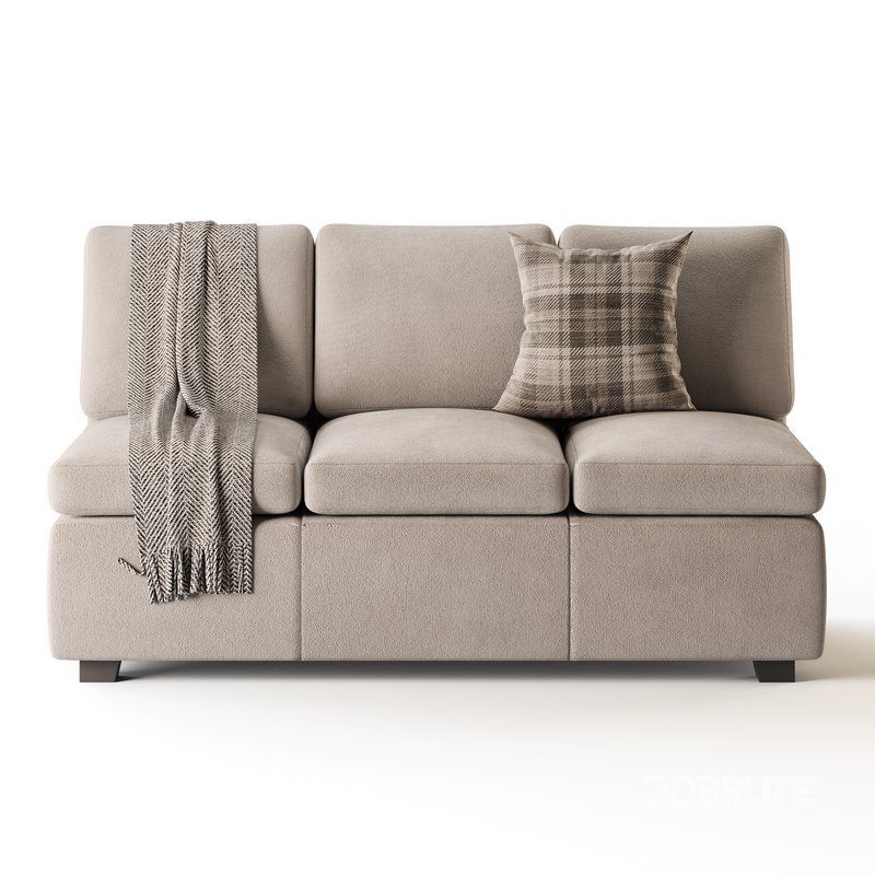 Profiles Armless Sofa Image 7