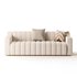 Room Simple Couch Chesterfield Fabric Sofa - Thumbnail 6