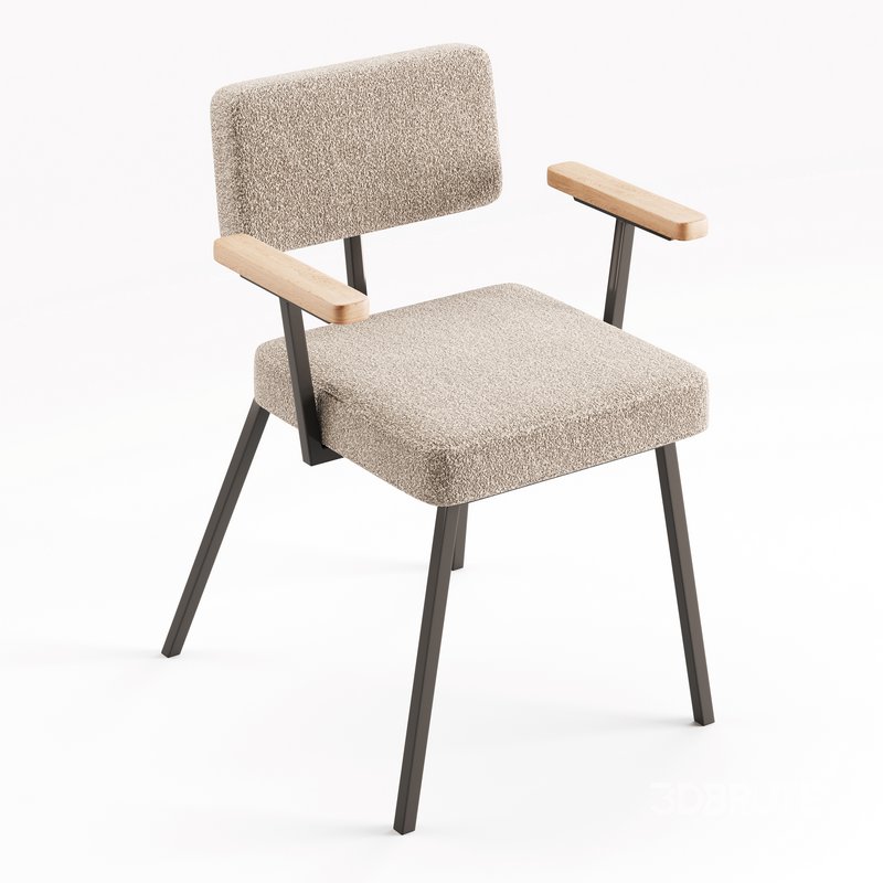 KRAB with solid wood armrests Image 8