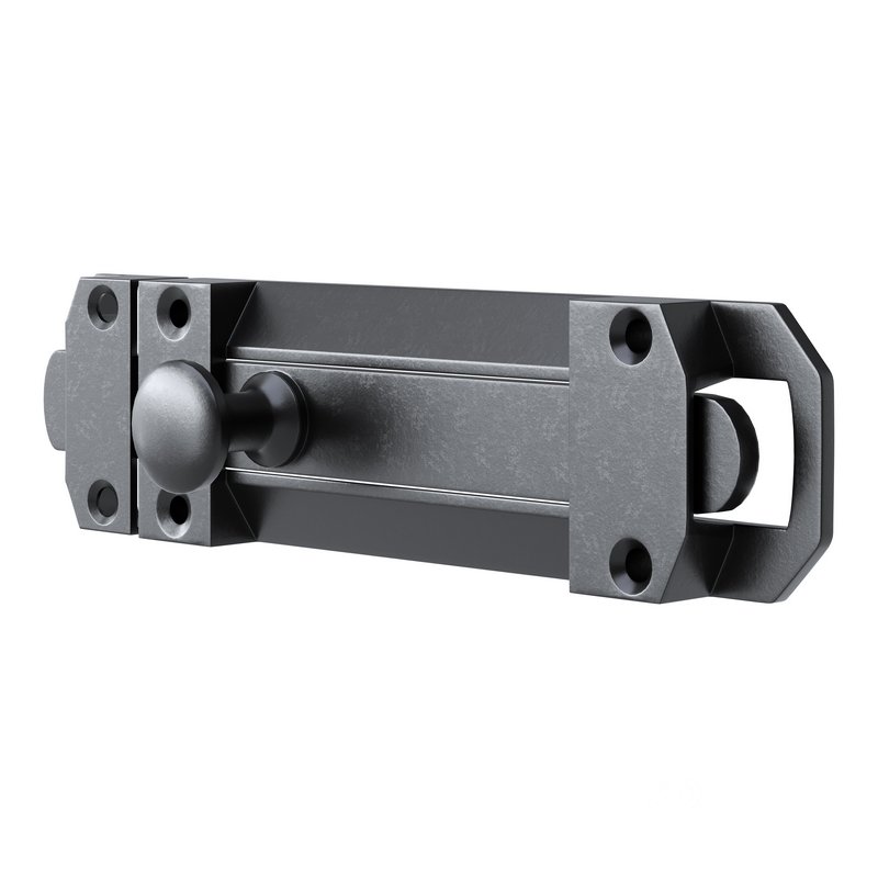 Brass Slide Bolt Door Latch Image 8