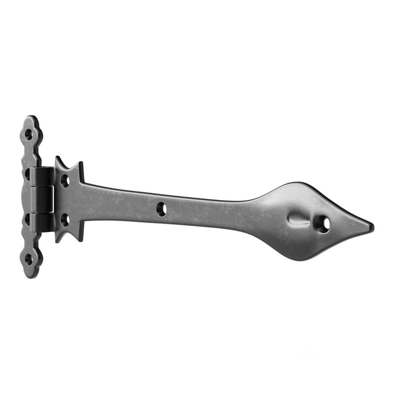 Black Wrought Iron Strap Image 9