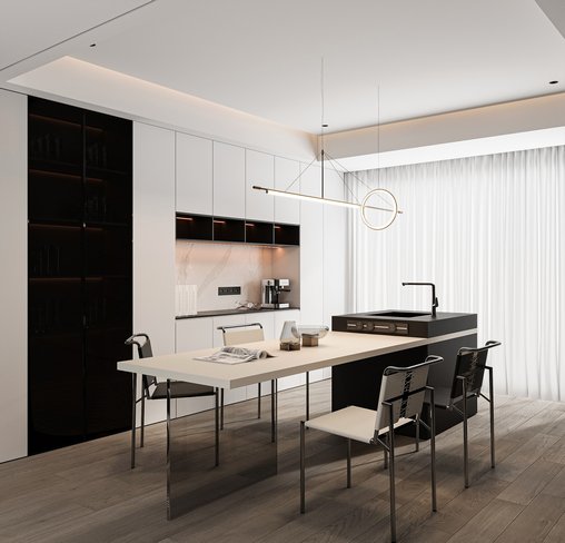 Modern dining room
