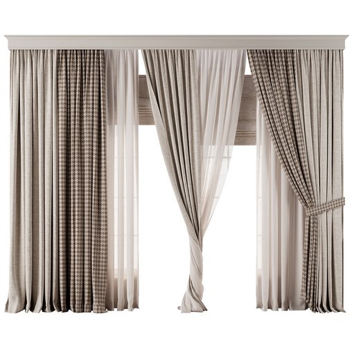 Curtain with Roman 54
