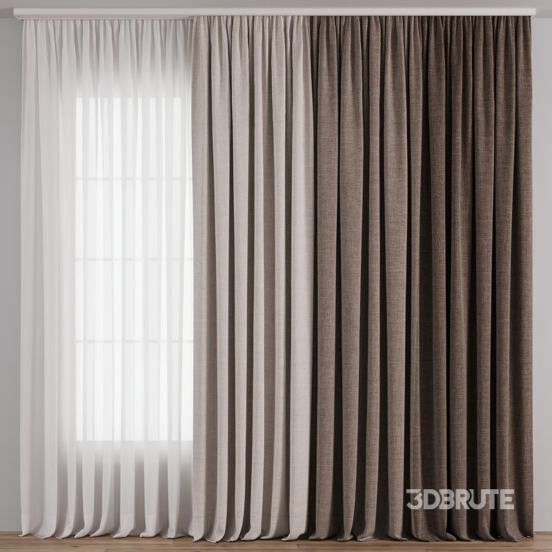 Curtain with tulle 34 Image 1