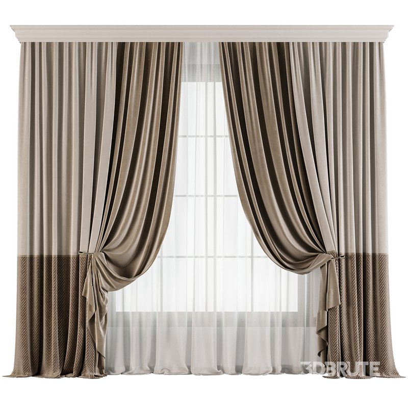 Curtain with tulle 40 Image 1