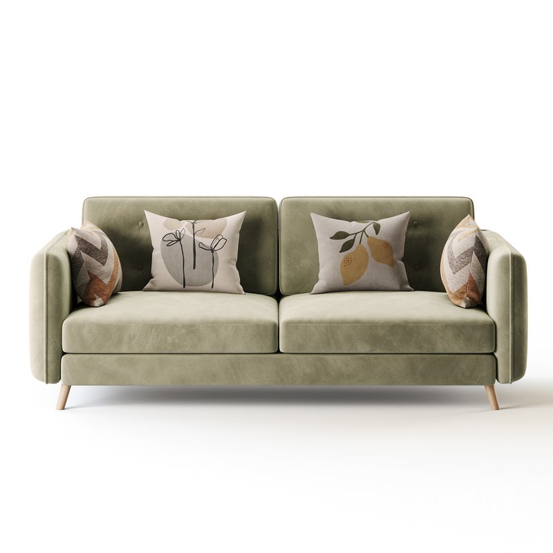 Contemporary Modern Grey 3-seater Sofa Image 13