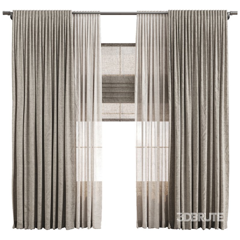 Curtain with Roman 48 Image 1