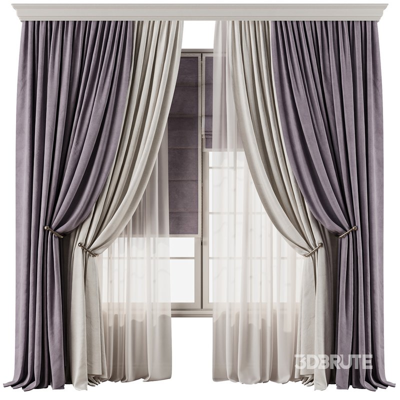 Curtain with Roman 60 Image 1