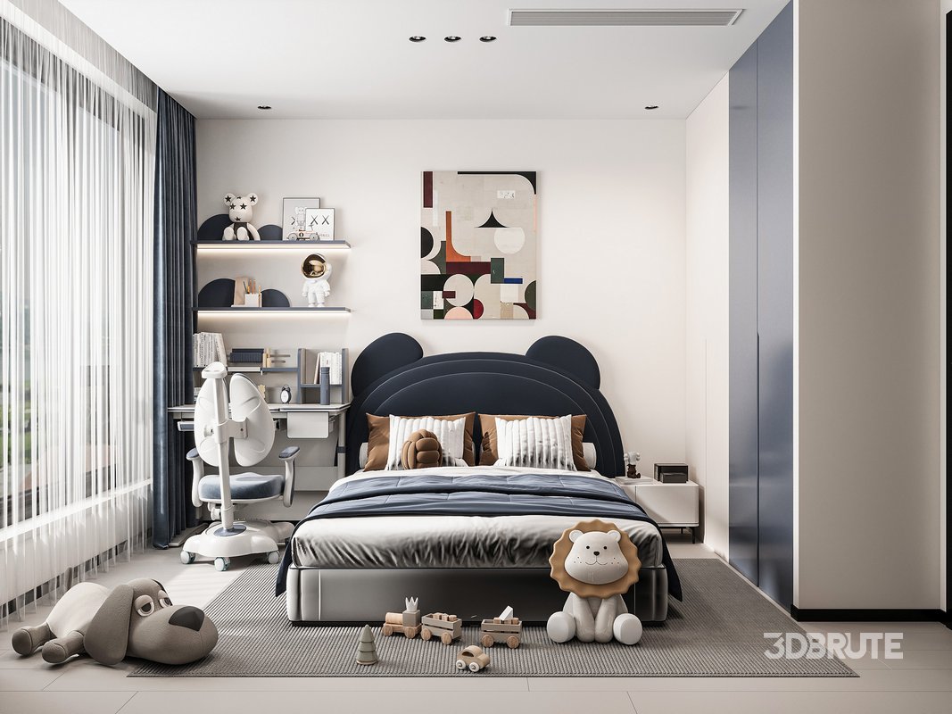 Modern bedroom Image 1