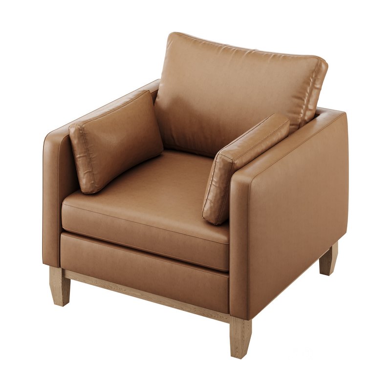 Modern Farmhouse Loose Pillow Armchair Image 6