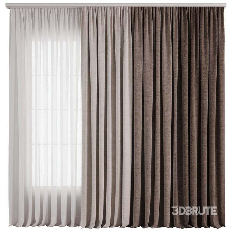 Curtain with tulle 34 Image 2