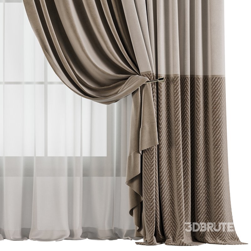 Curtain with tulle 40 Image 2