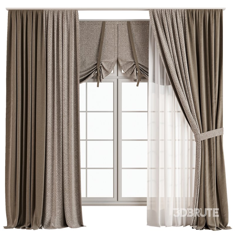 Curtain with tulle 33 Image 2