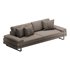 Full Grain Cow Leather Upholstered Sofa - Thumbnail 11