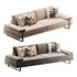 Full Grain Cow Leather Upholstered Sofa - Thumbnail 9