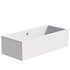 Acrylic bathtub Vagnerplast Cavallo 180×80 cm with legs ultra white - Thumbnail 2