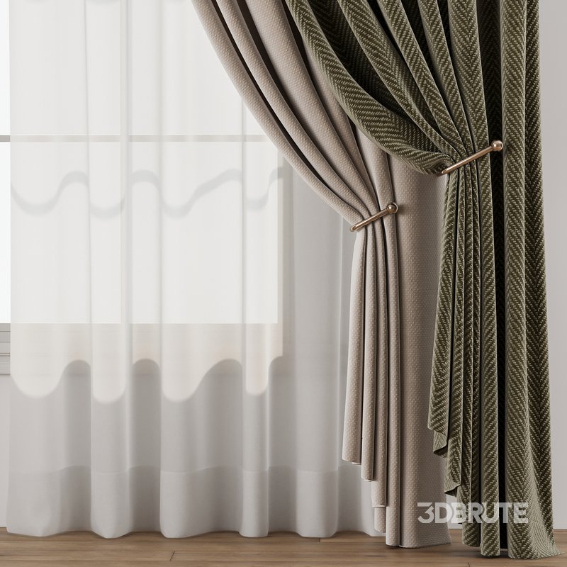 Curtain with tulle 38 Image 3