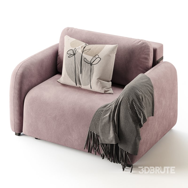 Sofa Lavi Velvet Beige Image 6