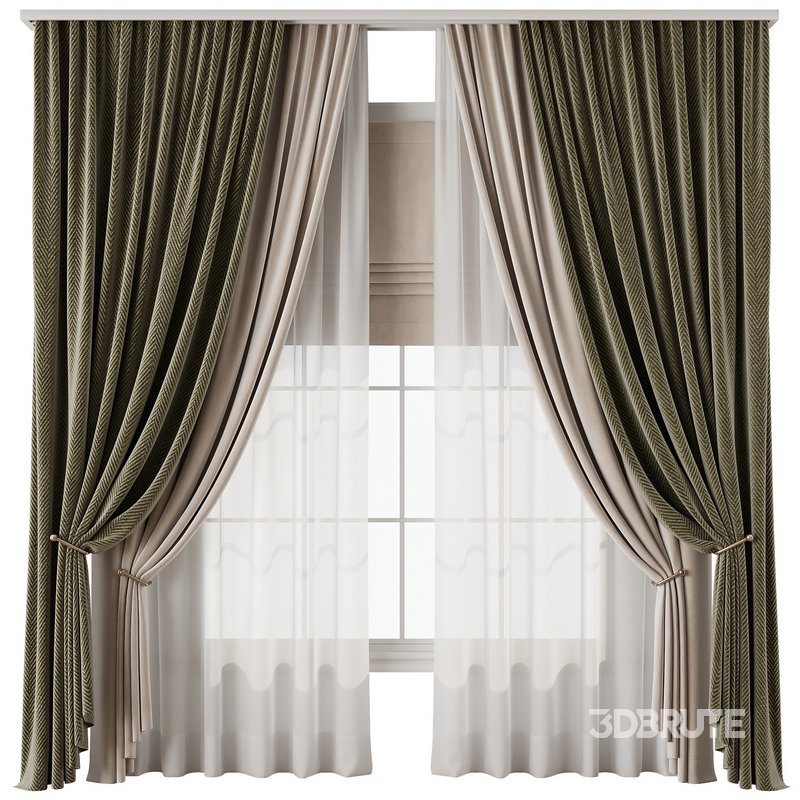 Curtain with tulle 38 Image 2