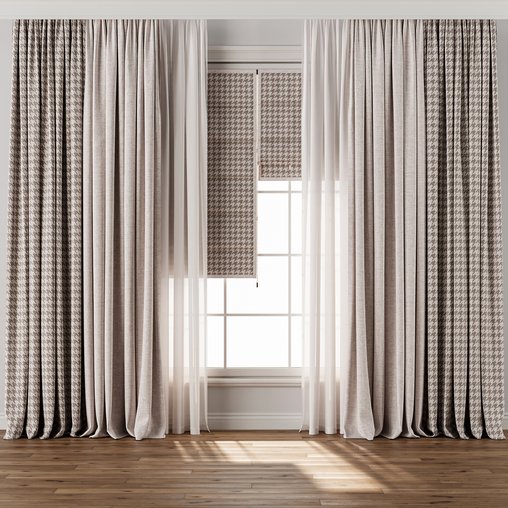 Curtain with Roman 50
