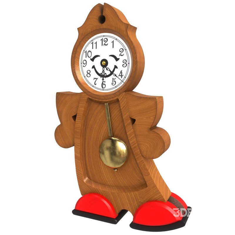 cartoon clock Image 1