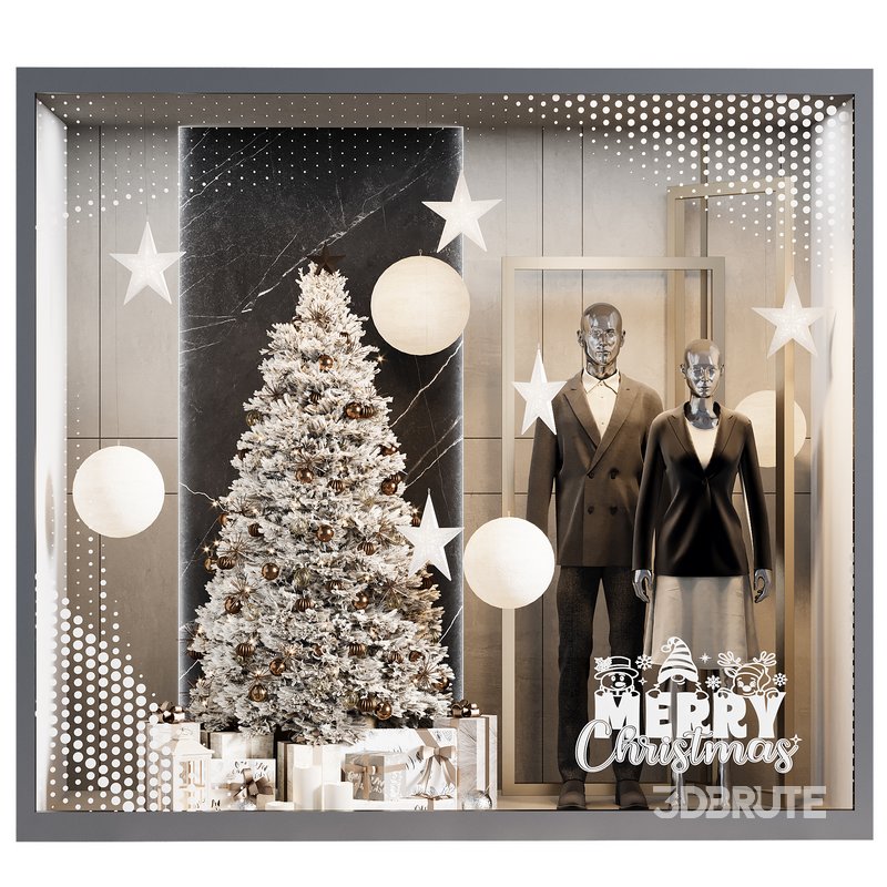 New Year showcase of the clothing shop 03 Image 3