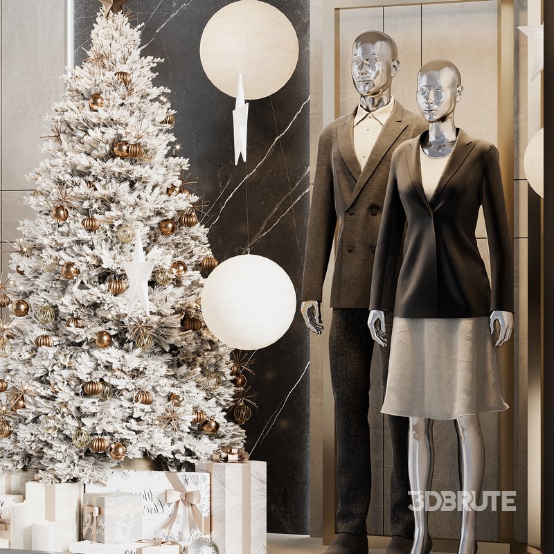 New Year showcase of the clothing shop 03 Image 1