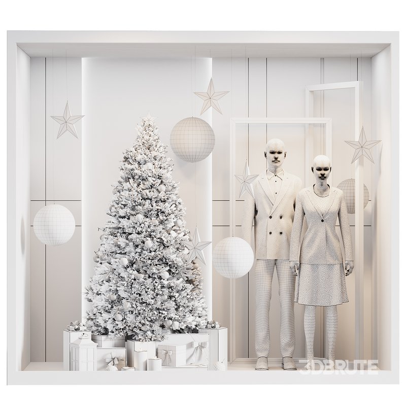 New Year showcase of the clothing shop 03 Image 4